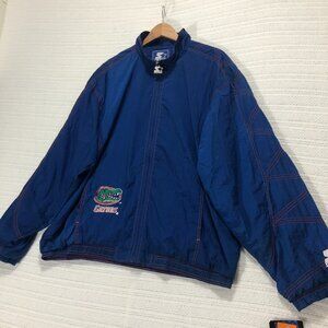 NWT Starter Men's Florida Gators‎ Zipper Jacket with Embroidered Logo Size XL
